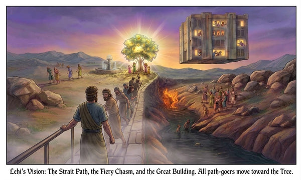 Volume 1 ONLY Illustrations from Treasures from the Book of Mormon workbook