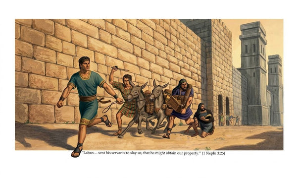 Volume 1 ONLY Illustrations from Treasures from the Book of Mormon workbook