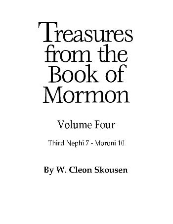Volume 4 Illustrations from Treasures from the Book of Mormon workbook