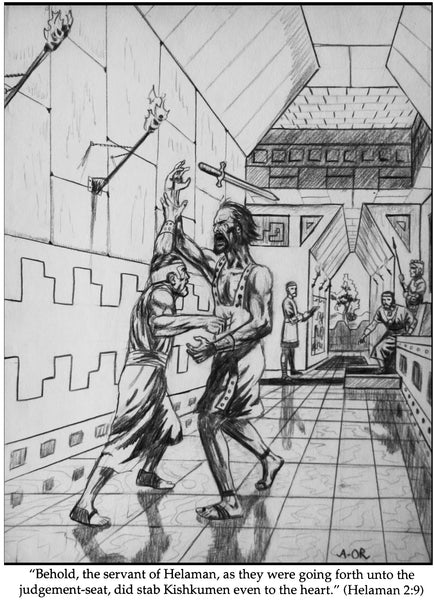 Volume 3 Illustrations from Treasures from the Book of Mormon workbook