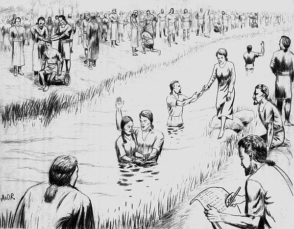 Volume 4 Illustrations from Treasures from the Book of Mormon workbook